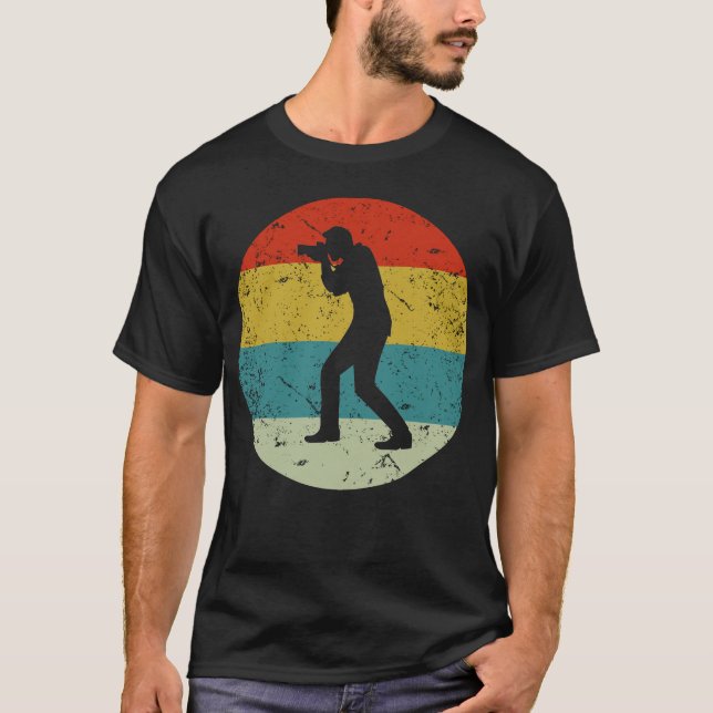 Kameramann, Fotograf T-Shirt (Vorderseite)