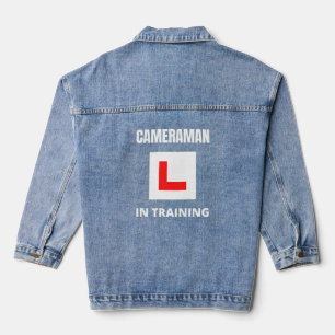 Kameramann in Ausbildung Jeansjacke