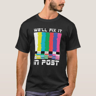 Kameramann Kamera Videographer Arbeit Wir werden e T-Shirt