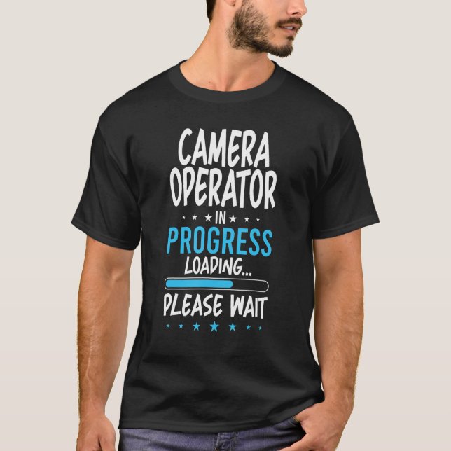 Kameramann läuft T-Shirt (Vorderseite)