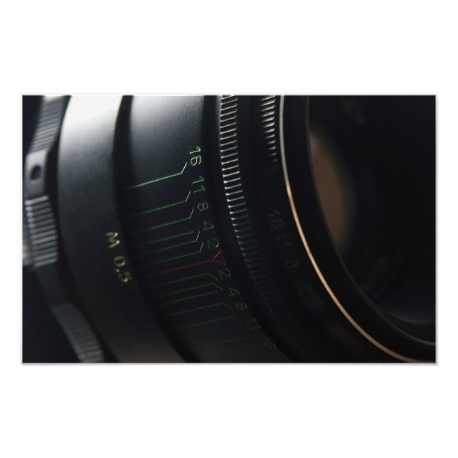 Kameraobjektiv Fotodruck (Vorne)