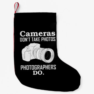 Kameras machen keine Fotos Fotografen Kleiner Weihnachtsstrumpf