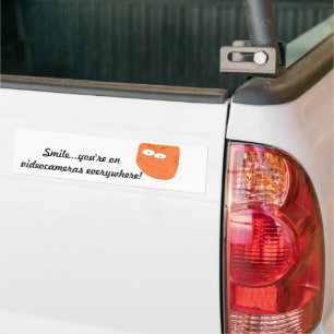 Kameras überall Autoaufkleber