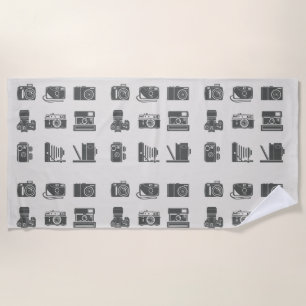 Kameras Vintage Fotografie Strandtuch