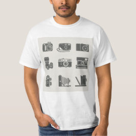 Kameras Vintage Fotografie T-Shirt