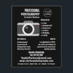 Kamerasymbol, Fotograf, Fotografie - Miete Flyer<br><div class="desc">Camera Icon,  Fotograf,  Fotografie Miete Werbung Flyer von der Business Card Store.</div>
