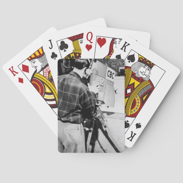 Kameratechniker Spielkarten (Rückseite)