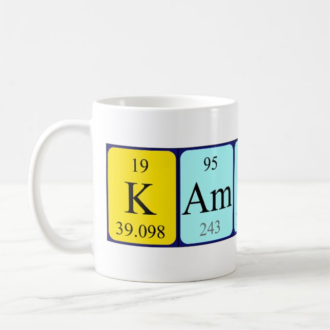Kameron Periodenname Tasse (Links)
