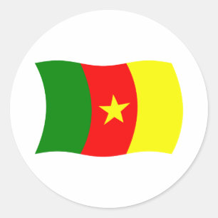 Kamerun Flaggen Aufkleber