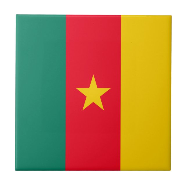 Kamerun Fliese (Vorderseite)