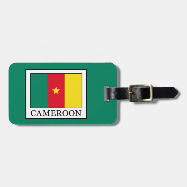 Kamerun Gepäckanhänger (Vorderseite horizontal)