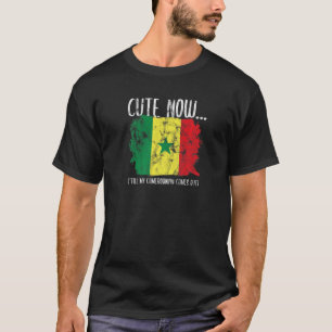 Kamerun Kamerunische Flagge stolz Niedlich bis Mel T-Shirt