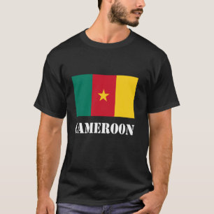 Kamerun Kamerunische Roots Kamerunischer Pride Cam T-Shirt