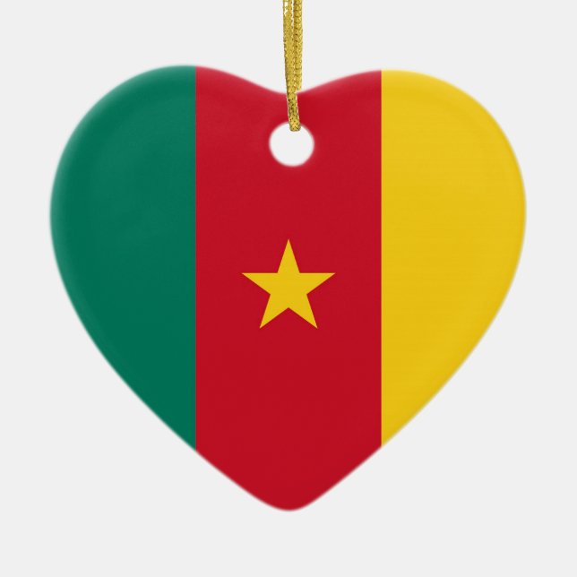 KAMERUN KERAMIKORNAMENT (Vorne)