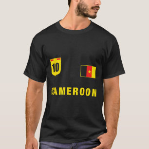 Kamerun Outfit Grün Kamerun Bekleidungsdesign Männ T-Shirt