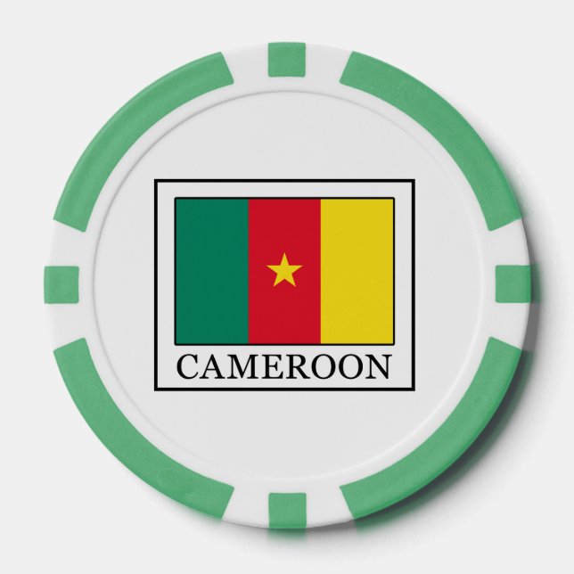 Kamerun Pokerchips (Vorderseite)