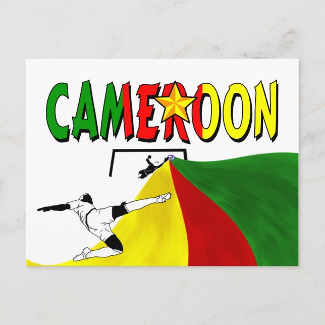 Kamerun Postkarte (Vorderseite)