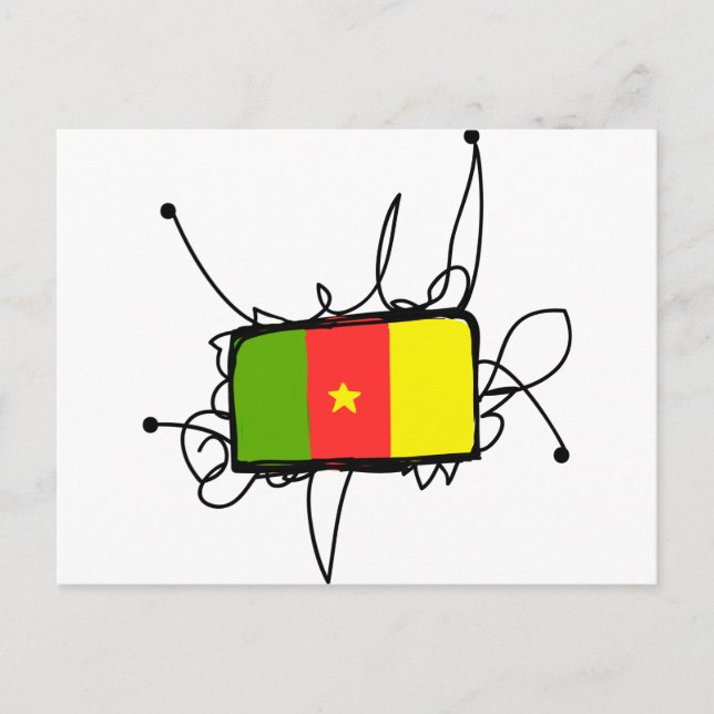 Kamerun Postkarte (Vorderseite)