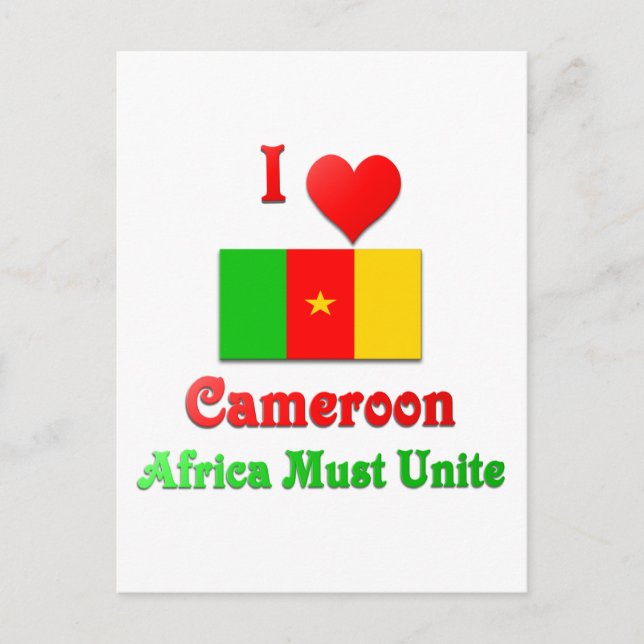 Kamerun Postkarte (Vorderseite)