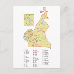 Kamerun Postkarte