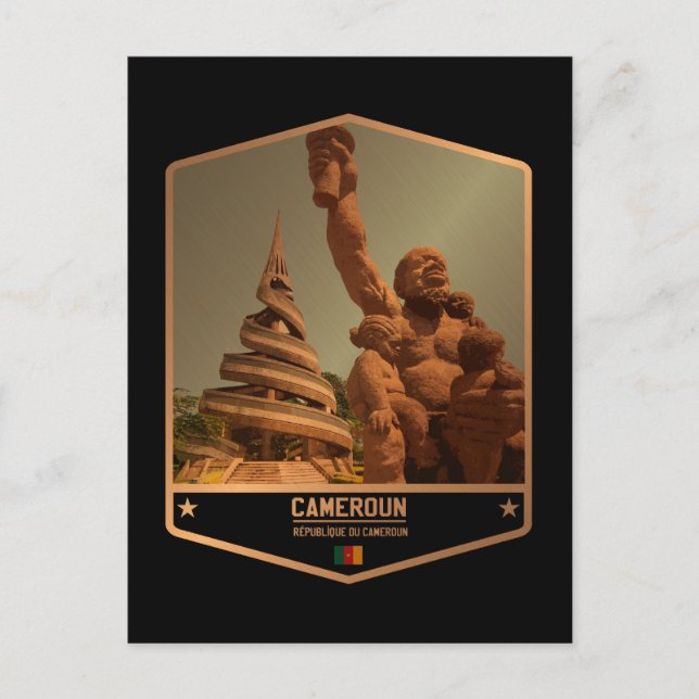 Kamerun Postkarte (Vorderseite)