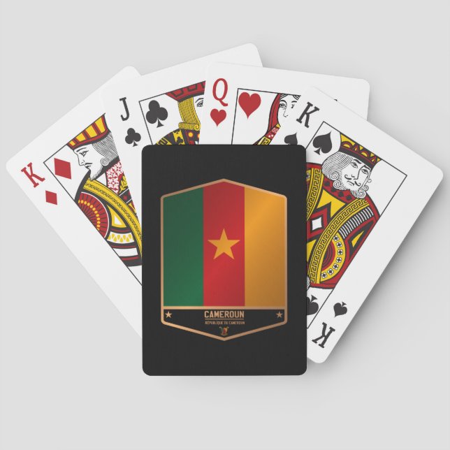 Kamerun Spielkarten (Rückseite)