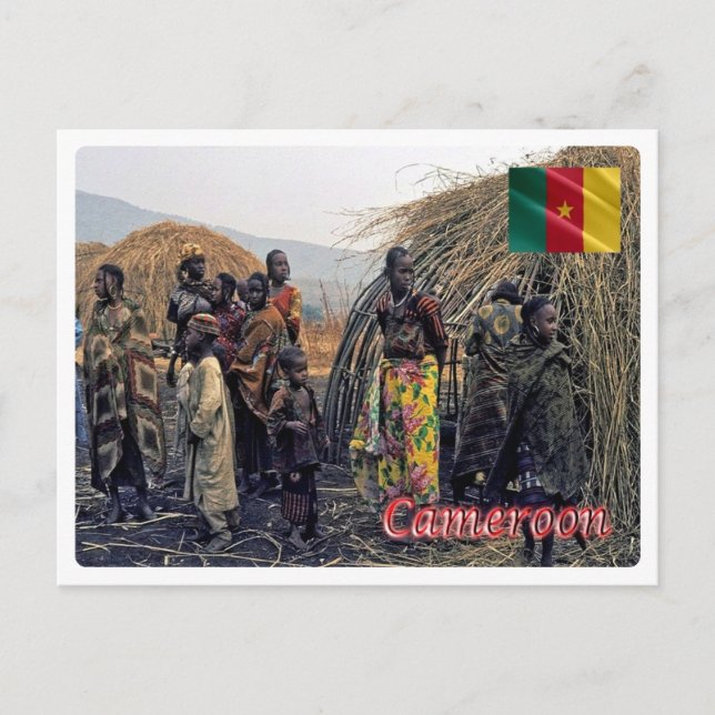 Kamerun - Volk von Kamerun - Postkarte (Vorderseite)