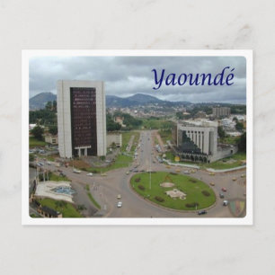 Kamerun - Yaoundé - Postkarte