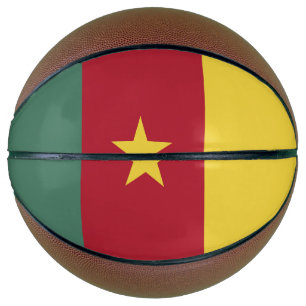 Kamerunaflagge Basketball