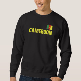 Kamerunische Flagge Kamerunischer Prix Internation Sweatshirt