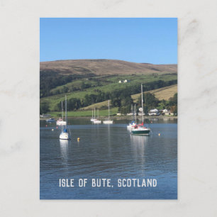 Kames Bay, Insel Bute, Schottland Postkarte