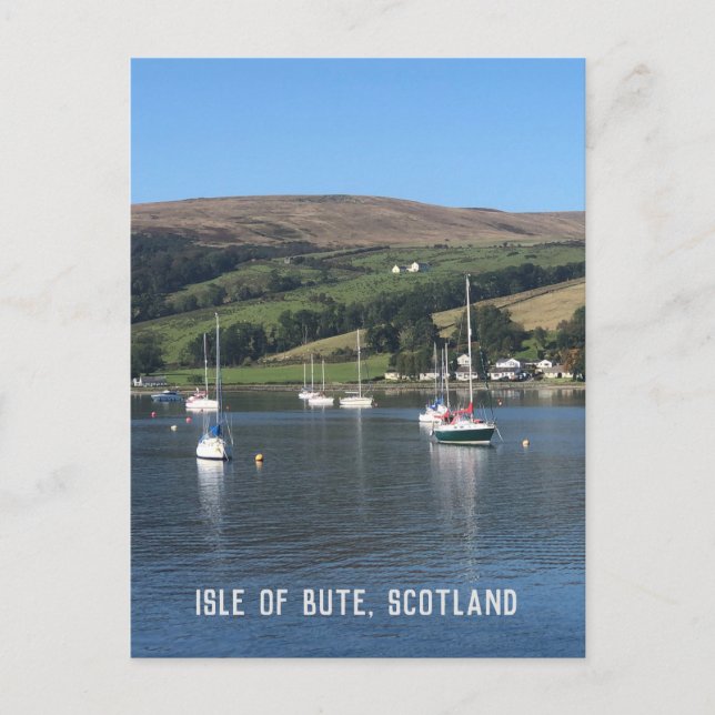 Kames Bay, Insel Bute, Schottland Postkarte (Vorderseite)