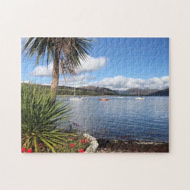 Kames Bay, Insel Bute, Schottland Puzzle (Horizontal)