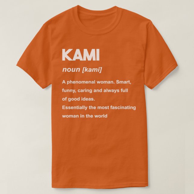 Kami T-Shirt (Design vorne)