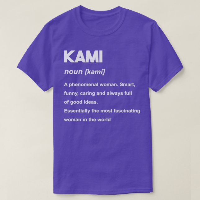 Kami T-Shirt (Design vorne)