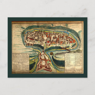 Kamianets Podilskyi Karte 1691