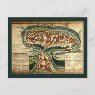 Kamianets Podilskyi Karte 1691