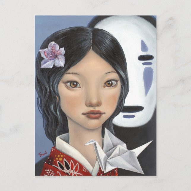 Kamikakushi Postkarte (Vorderseite)