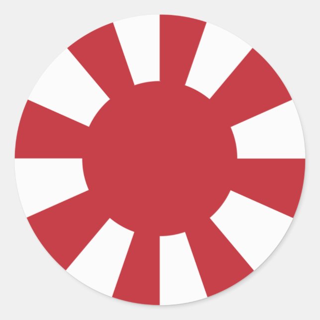 KAMIKAZE(神 風) RUNDER AUFKLEBER (Vorderseite)