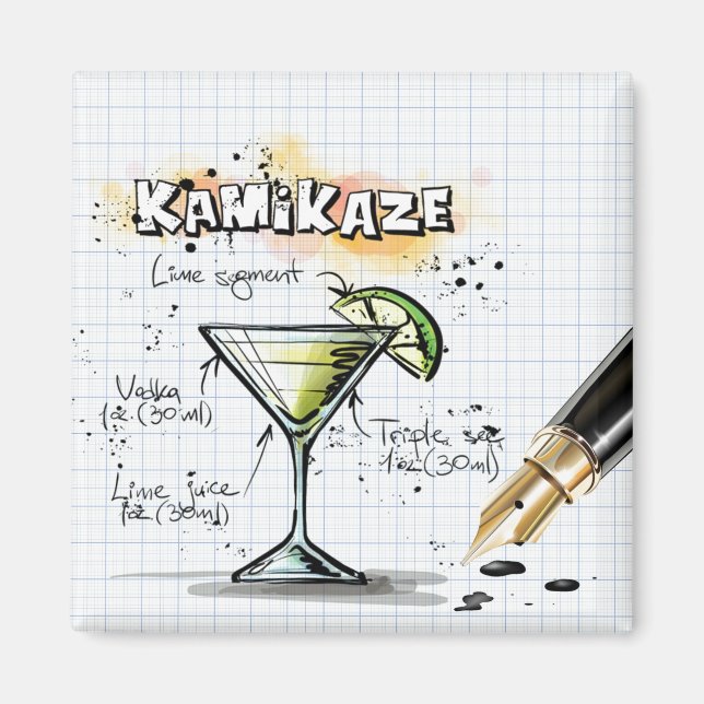Kamikaze Magnet (Vorne)