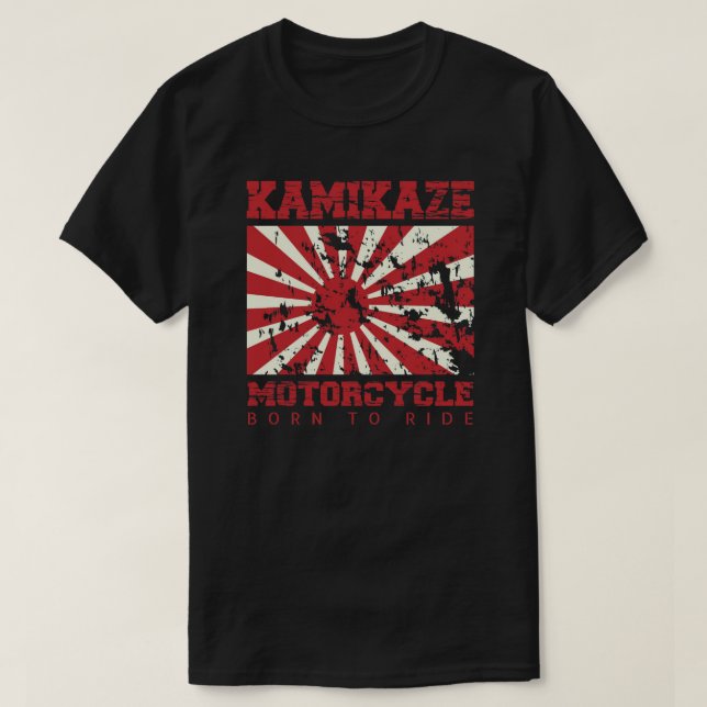 Kamikaze | Sonnenaufgang | Japan | Obskure T-Shirt (Design vorne)