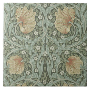 Kamikazin mit Fliesen in William Morris Design 04