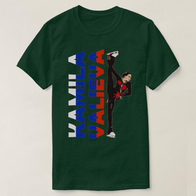 Kamila Valieva T-Shirt (Design vorne)