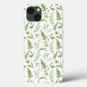 Kamille-Blumen-Botanisches-rustikales Muster Case-Mate iPhone Hülle