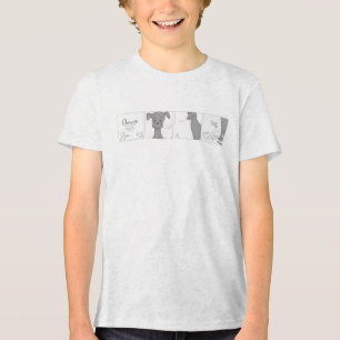 Kamille Möglichkeit Comic-Strip Tri-Blend Shirt