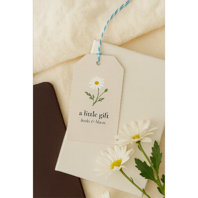 Kamillenstiel - weiche Creme Geschenkanhänger (Von Creator hochgeladen)