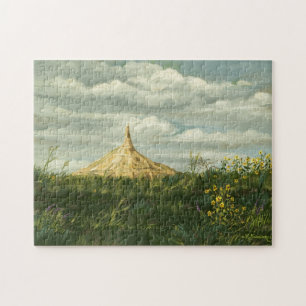 Kamin-Felsen-Landschaft 1170 Puzzle