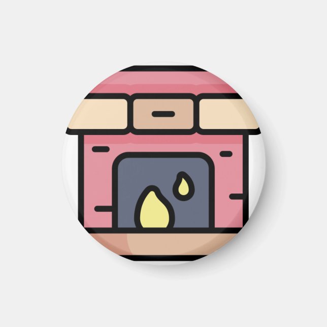 Kamin Magnet (Vorne)