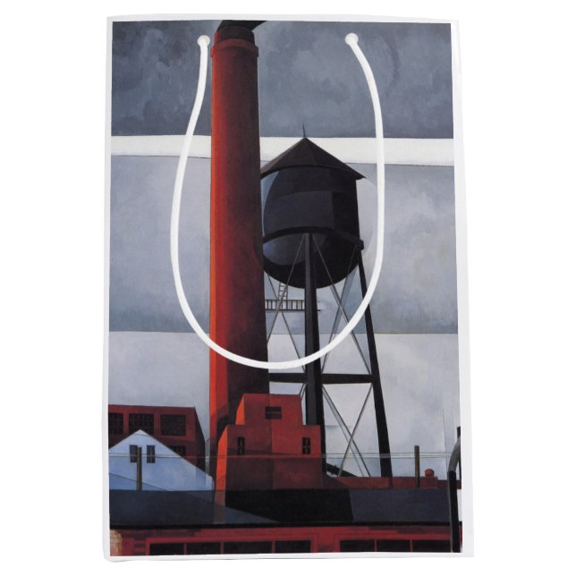 Kamin- und Wasserturm (von Charles Demuth) Mittlere Geschenktüte (Vorderseite)