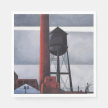 Kamin- und Wasserturm (von Charles Demuth)